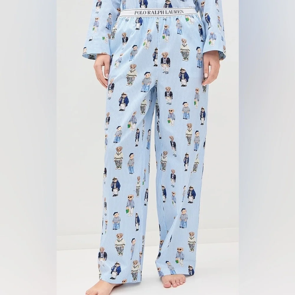 Polo Ralph Lauren Madison All Over Bear Pajama Bottoms